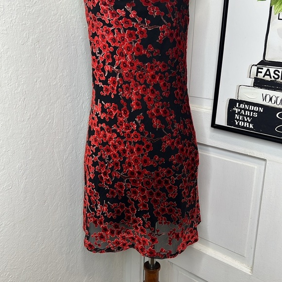 NWT Princess Polly Merlot Mini Dress size 2US - Picture 5 of 8